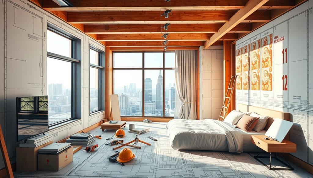 hotel room construction estimate